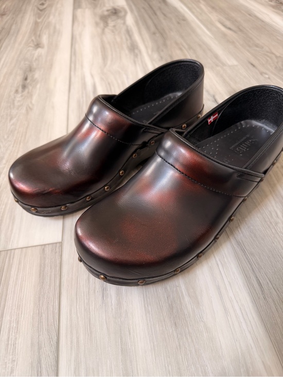 Sanita Other - Sanita Original Danish Brown Leather Clogs EU 42 US 11.5